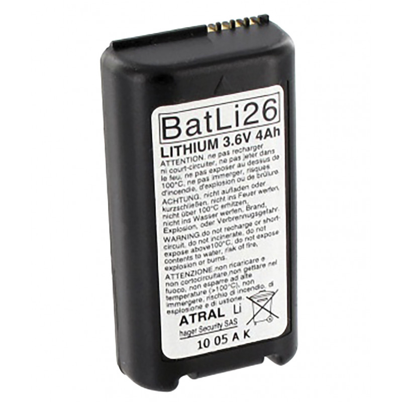 Pile Batterie Allarme BATLI25 - 3,6V - 4,0Ah - Compatibile DAITEM/LOGI