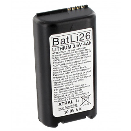 Pile Batterie Allarme BATLI25 - 3,6V - 4,0Ah - Compatibile DAITEM/LOGI