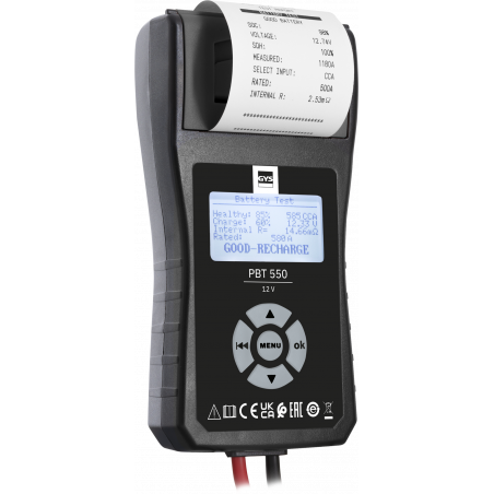 Tester dI batterie - PBT550 - Incluso 2 bobine - Gys