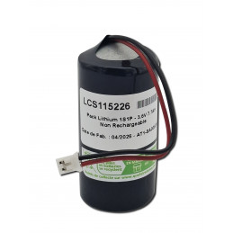 Pila - C - LS26500 - Litio - 3.6V - 8.5Ah + Connettore